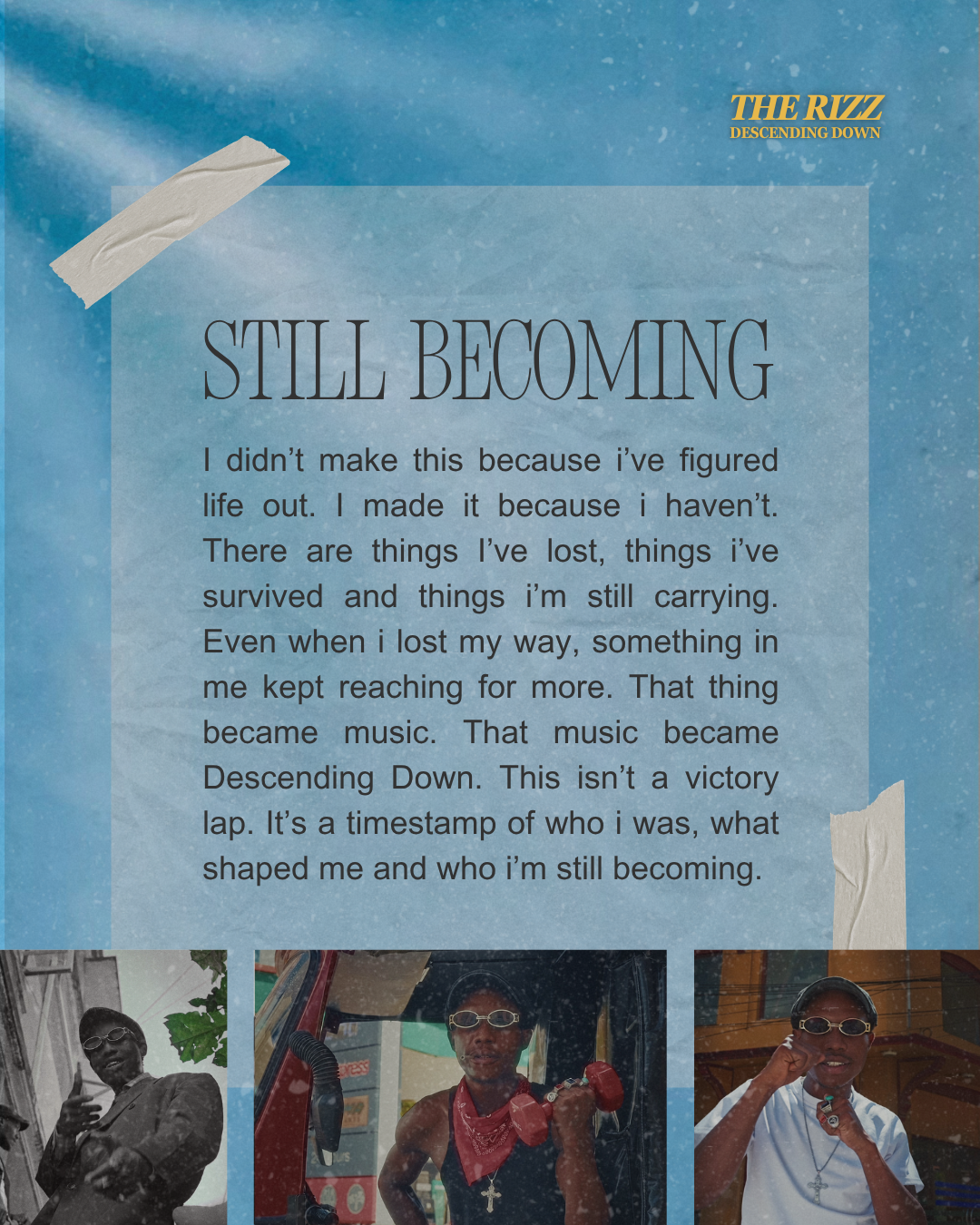 Still Becoming magazine page